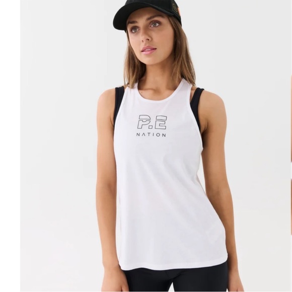 P.E Nation PE NATION - ENDURANCE TANK (WHITE) - Picture 2 of 9